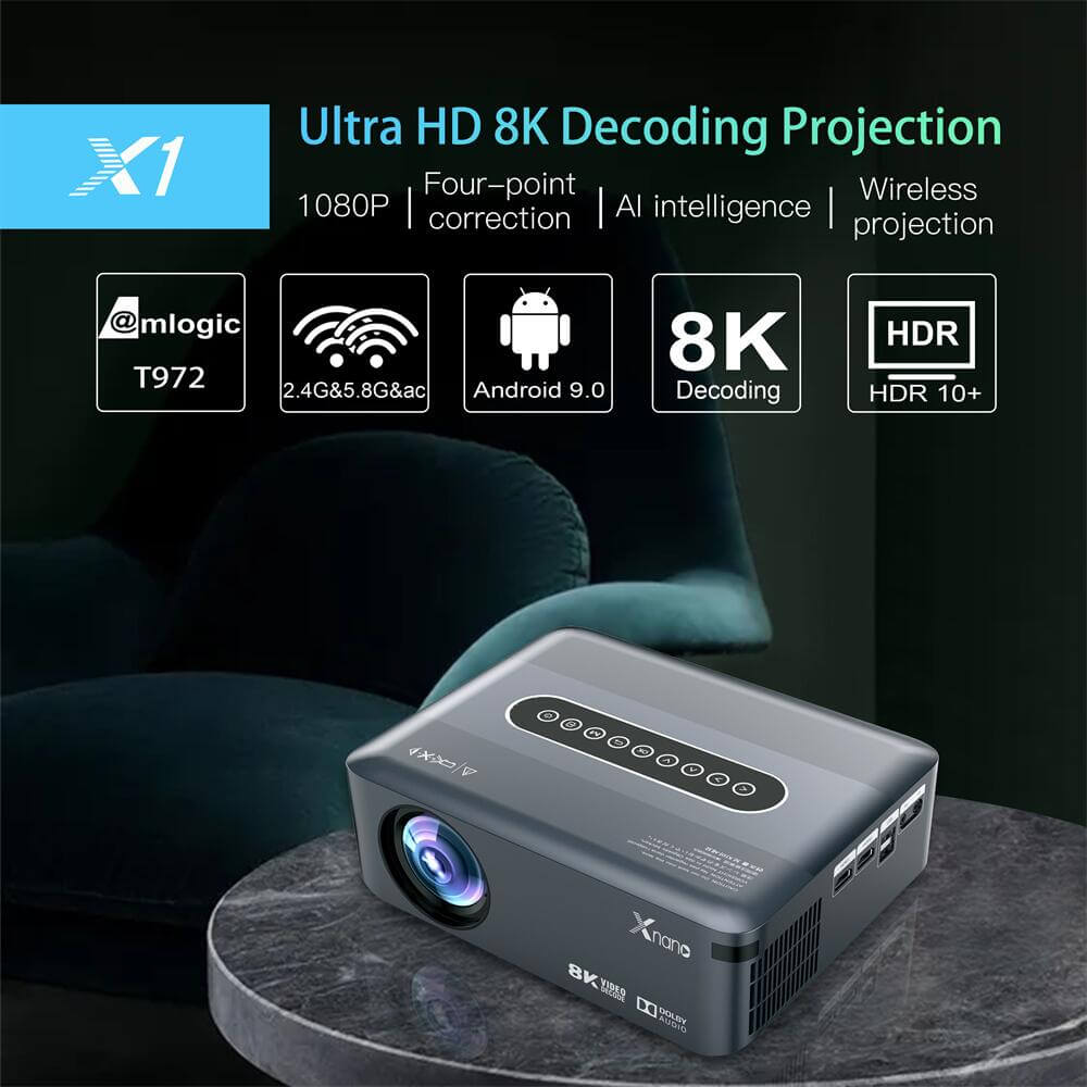 Get More Done with X1 Amlogic T972 android Projector