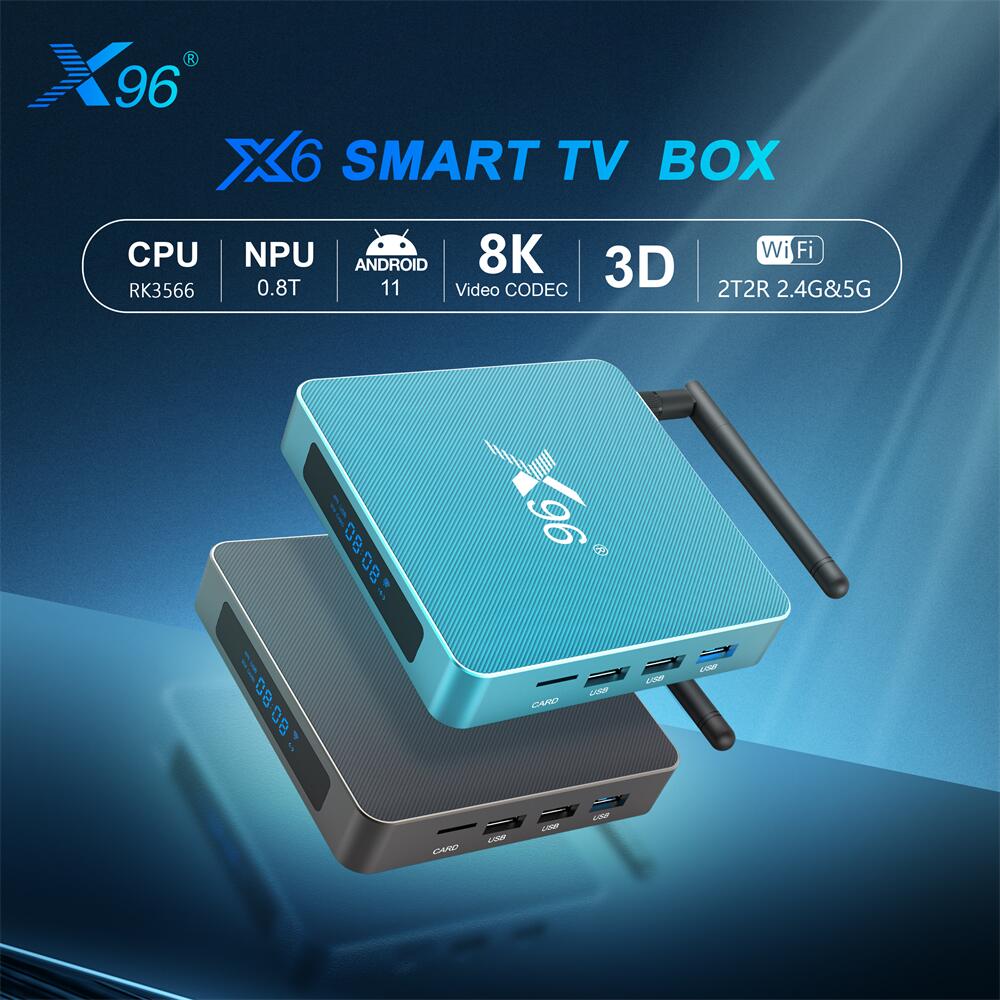 What's Inside X96 X6 Rockchip RK3566 smart tv box? Uncover the Mystery!