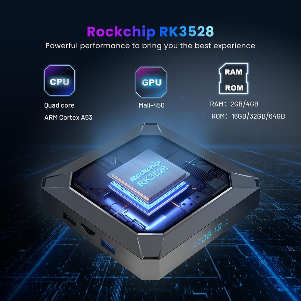 X98K RockChip RK3528 IPTV boxOEM Services - Customized Specifically for Your Enterprise