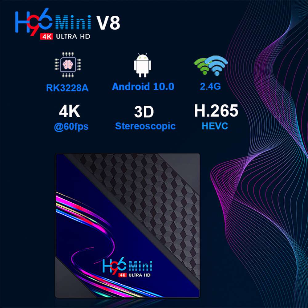 H96 Mini V8 RockChip RK3228A streaming player: China-Manufactured Entertainment Delights