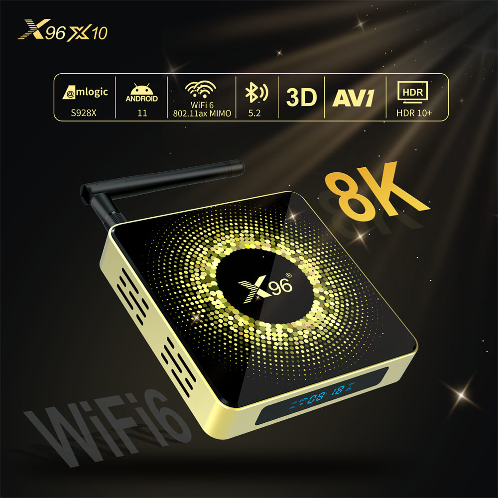 The Magic of X96 X10 Amlogic S928X streaming player in Your Living Room