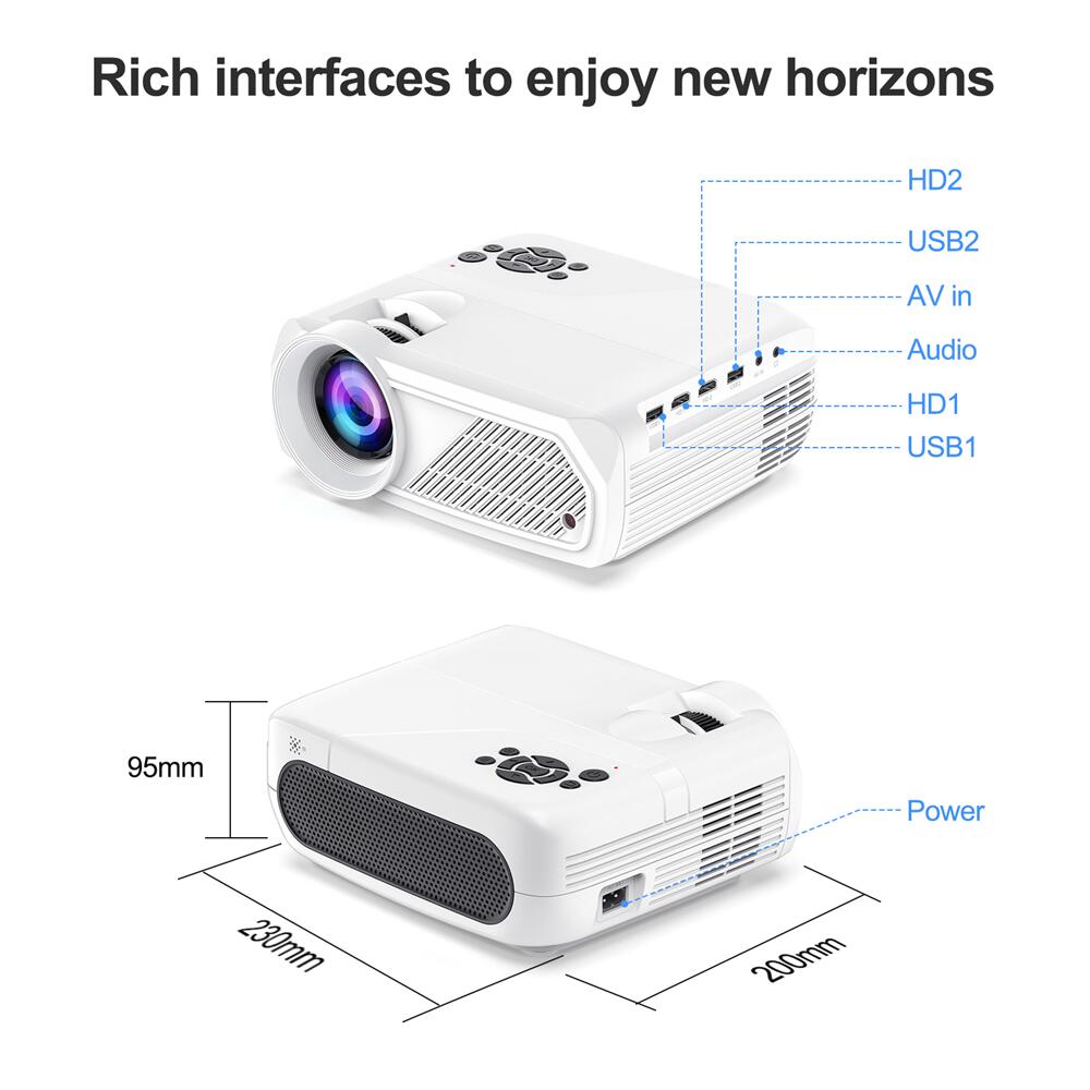 Discover Endless Possibilities with H96Max PJ-X6 Allwinner H713 android Projector